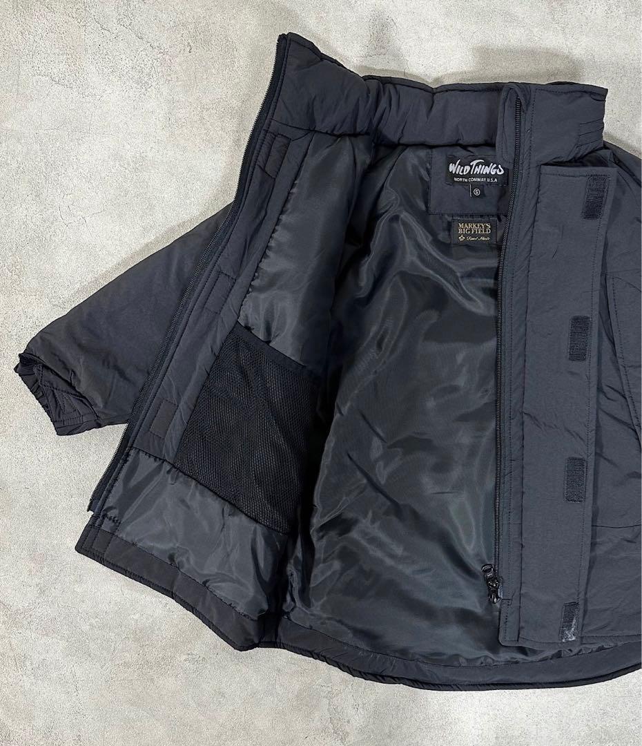 WILD THING マーキーズ別注　モンスターパーカー　ブラック
