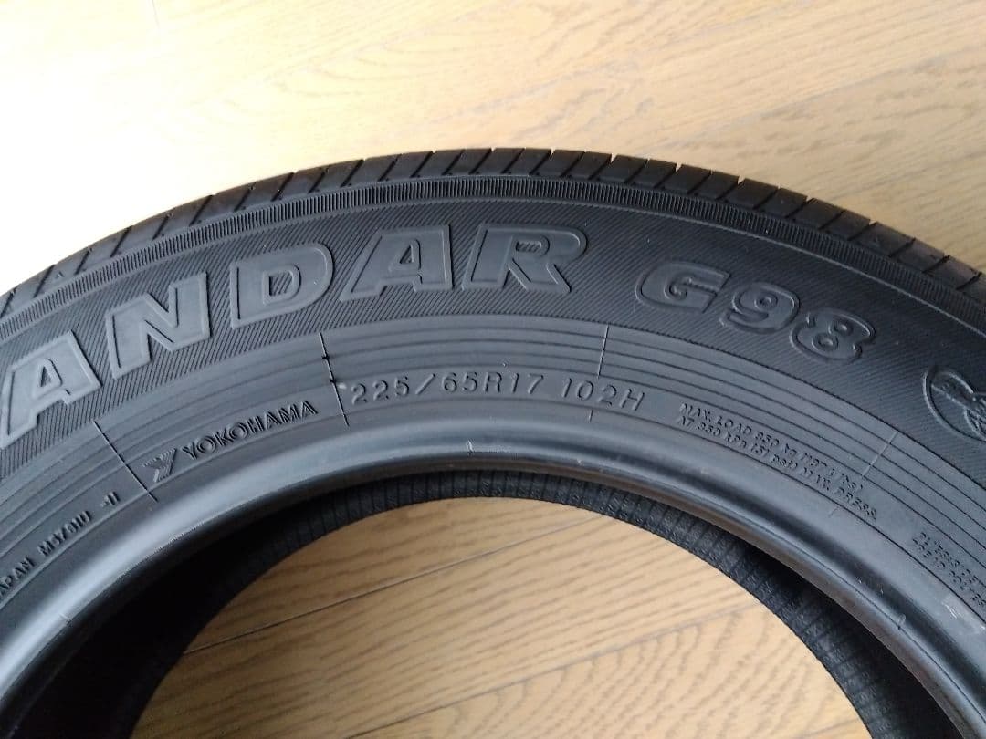 マルちゃん専用 ヨコハマ ジオランダーG98 225/65/R17 タイヤ２本