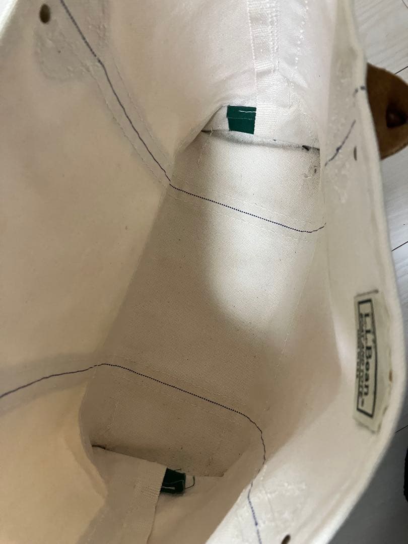 L.L.Beanレザーハンドル トートバック