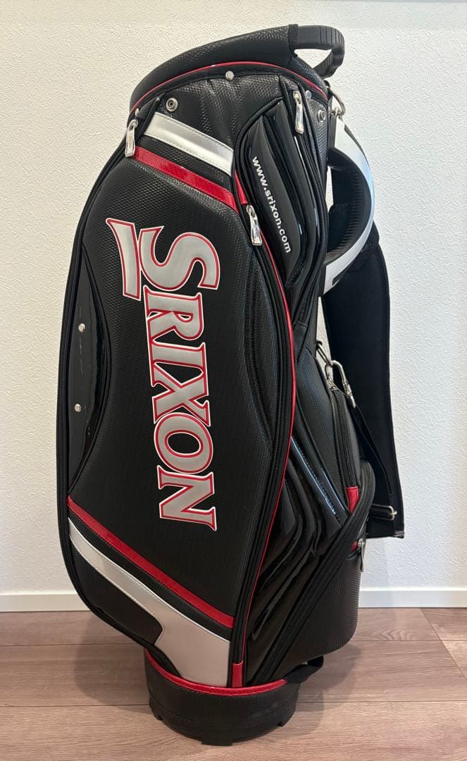 Srixon スリクソン キャディバッグ ブラック/レッド