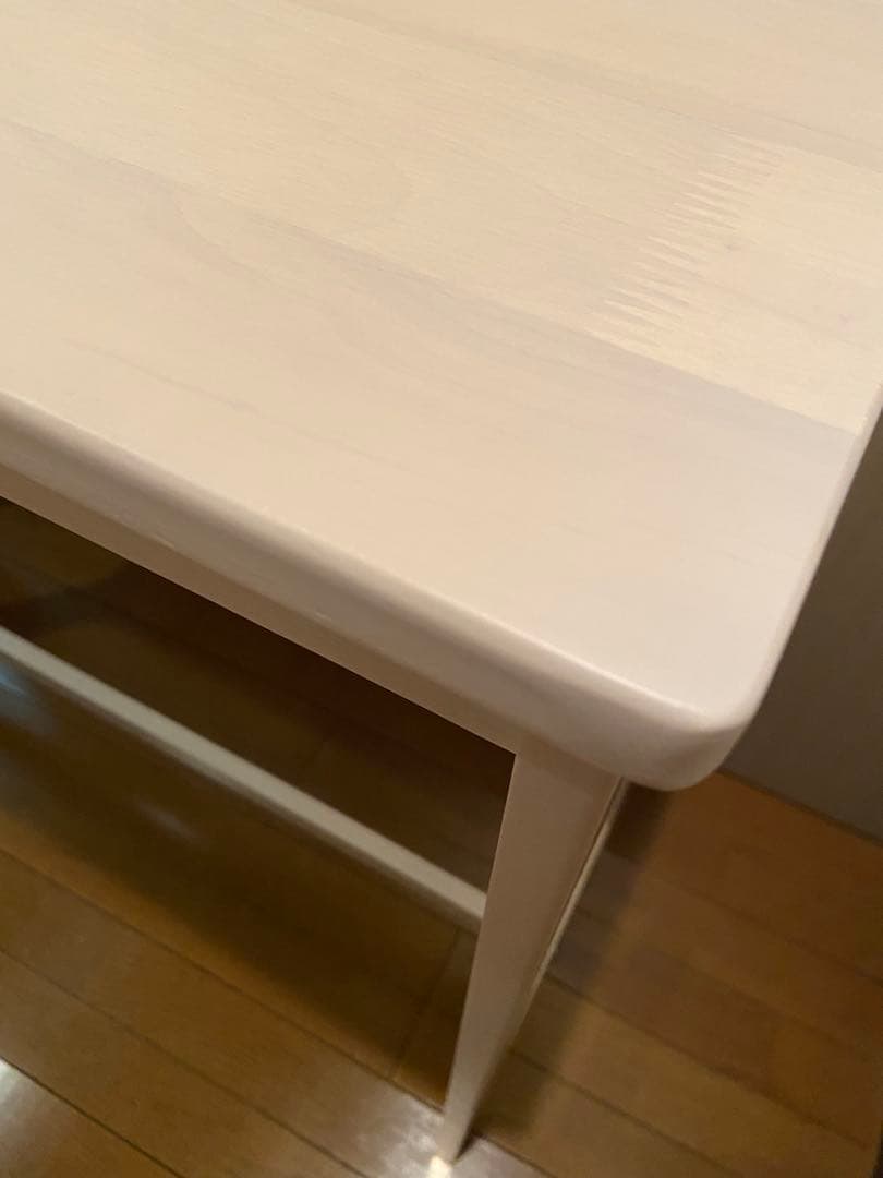 Felicica ホワイト 天然木 カウンターテーブル