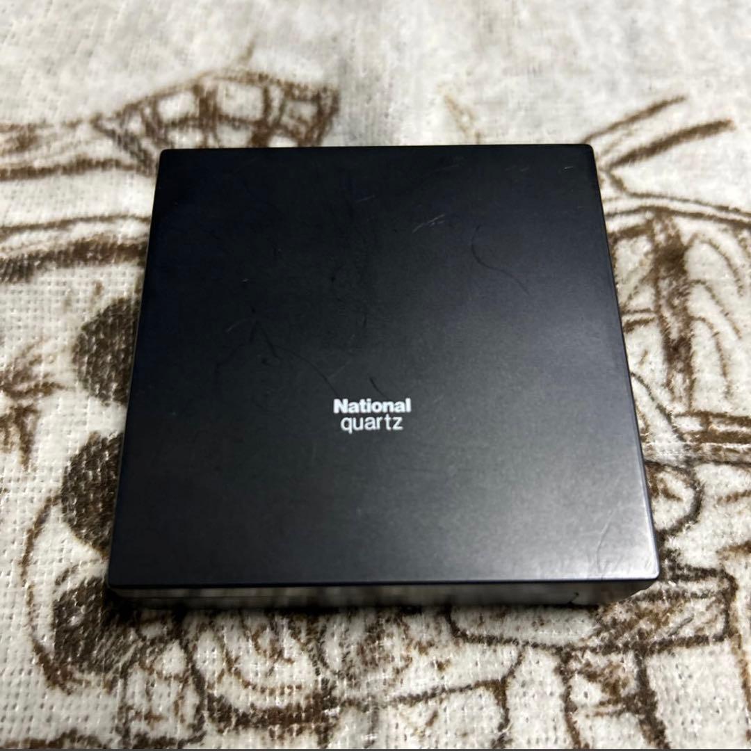 National Quartz QTZ ヴィンテージ レトロデザイン 動作確認済