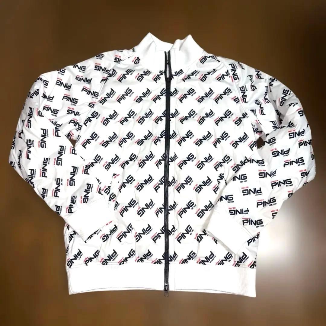 お洒落 大人気 PING 中綿フルジップブルゾン