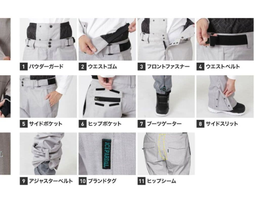 【 美品】 スノーボード ウェア セット レディース 黒