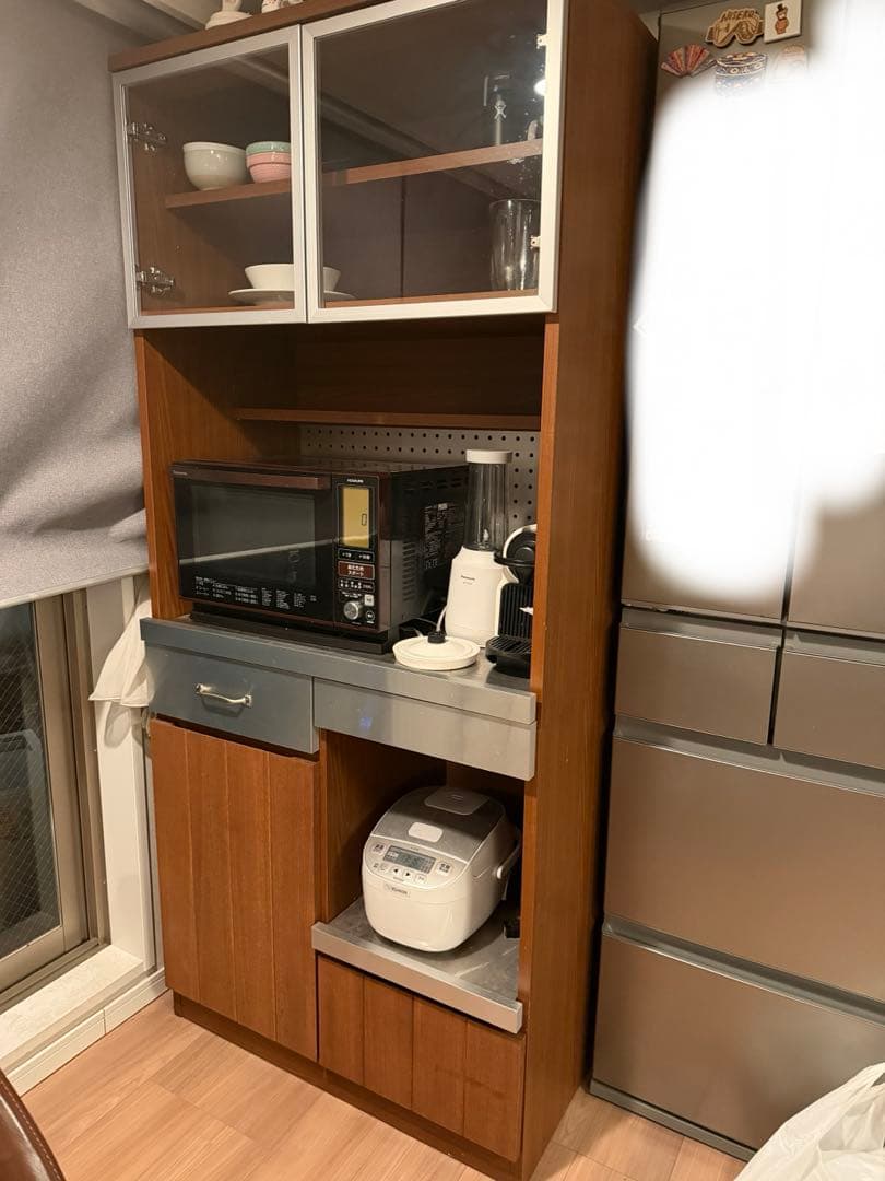 unico STRADA キッチンボード(S) スライド棚仕様 食器棚