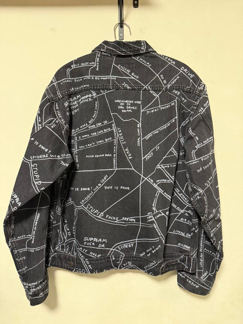 ジャケット・アウター SUPREME 19SS Gonz Map Work Jacket