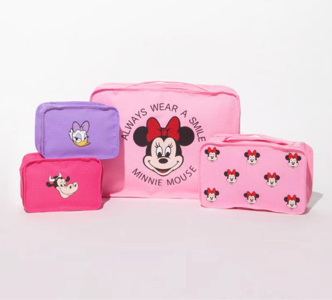 Disney ディズニー トラベルバッグ ピンク ミニー　WCJ