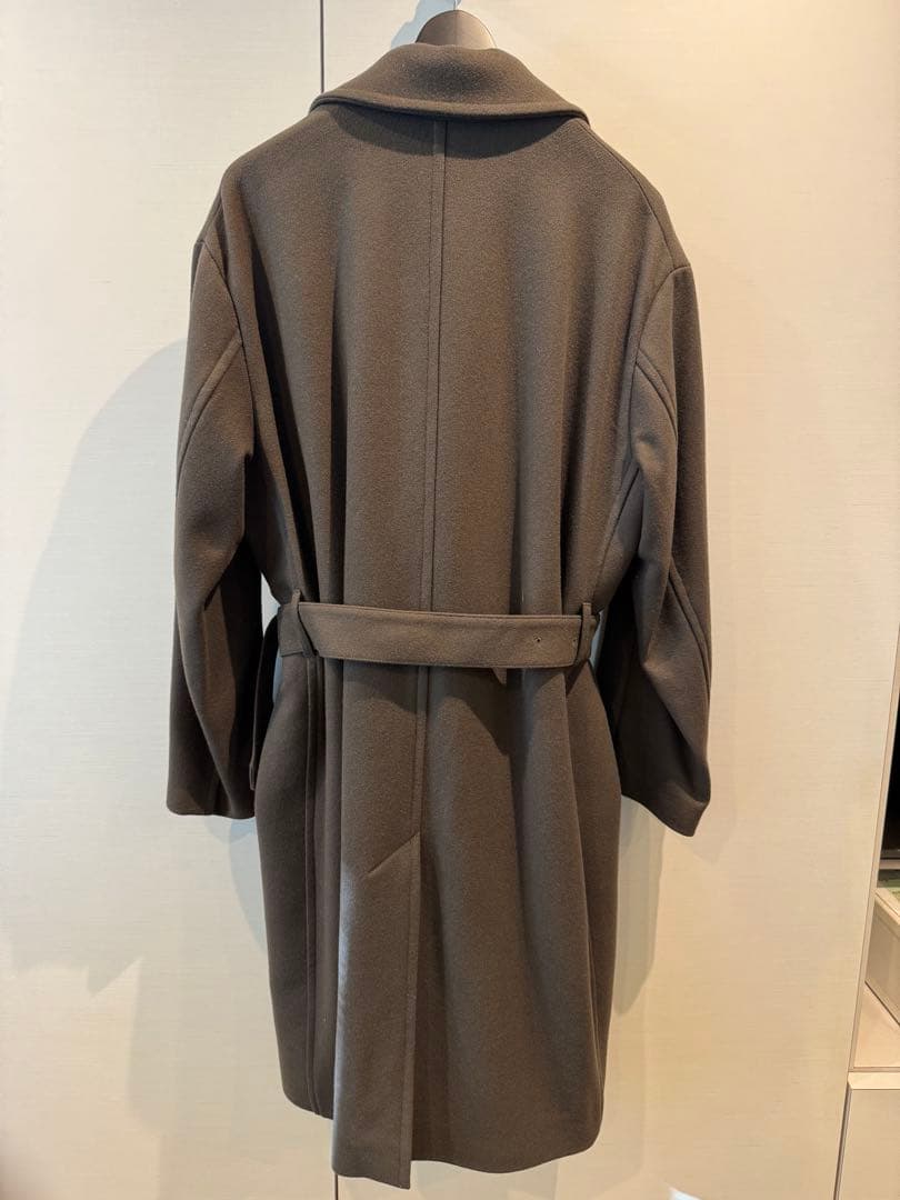 ビームスf別注　mackintosh コート　36 オリーブ　グリーン