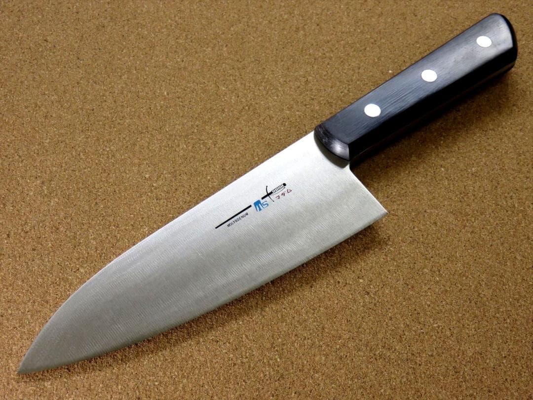 関の刃物 出刃包丁 185mm クロムモリブデン 魚 肉解体 右利き 片刃包丁