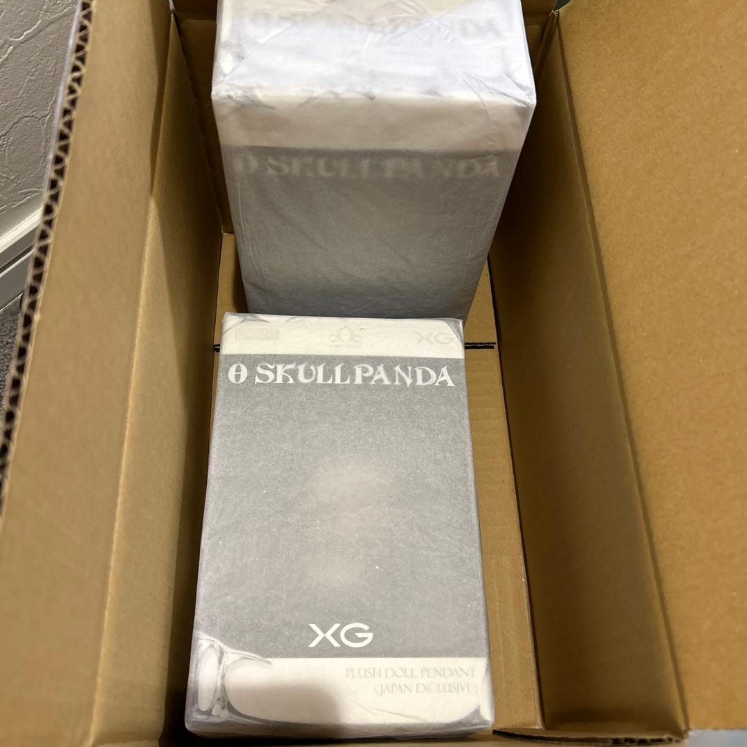 ポップマートスカルパンダ × XG ぬいぐるみペンダント（日本限定） 2個セット