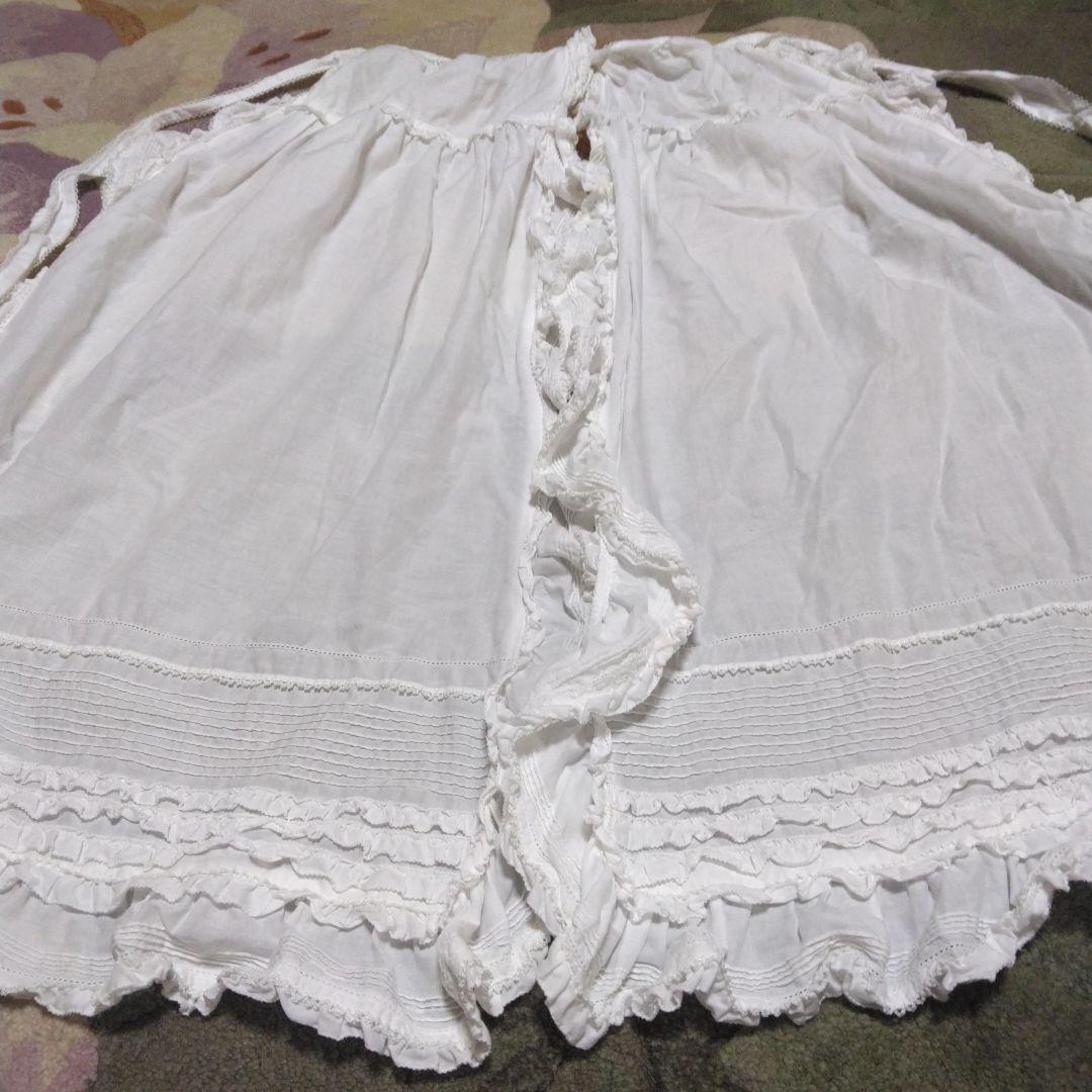 夏セール　ピンクハウス　希少　激かわエプロン型ダブリエホワイト