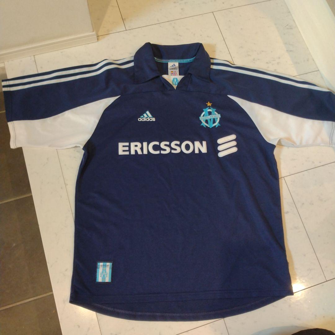 サッカー adidas マルセイユ ユニフォーム アウェイ 美品 XLサイズ