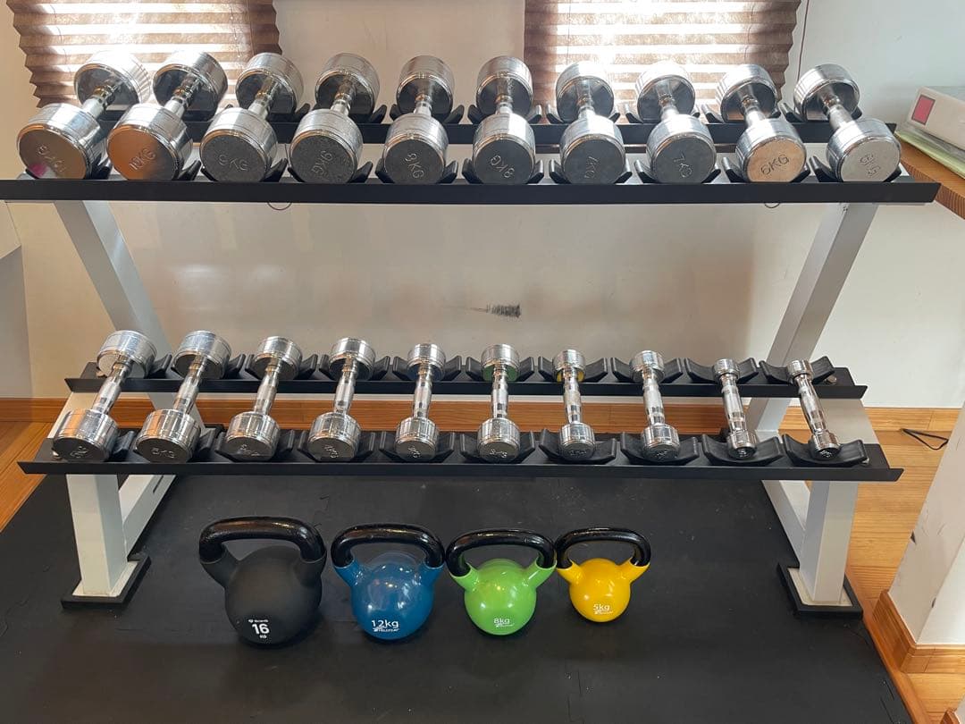 【ダニエル】ダンベル・ケトルベルセット