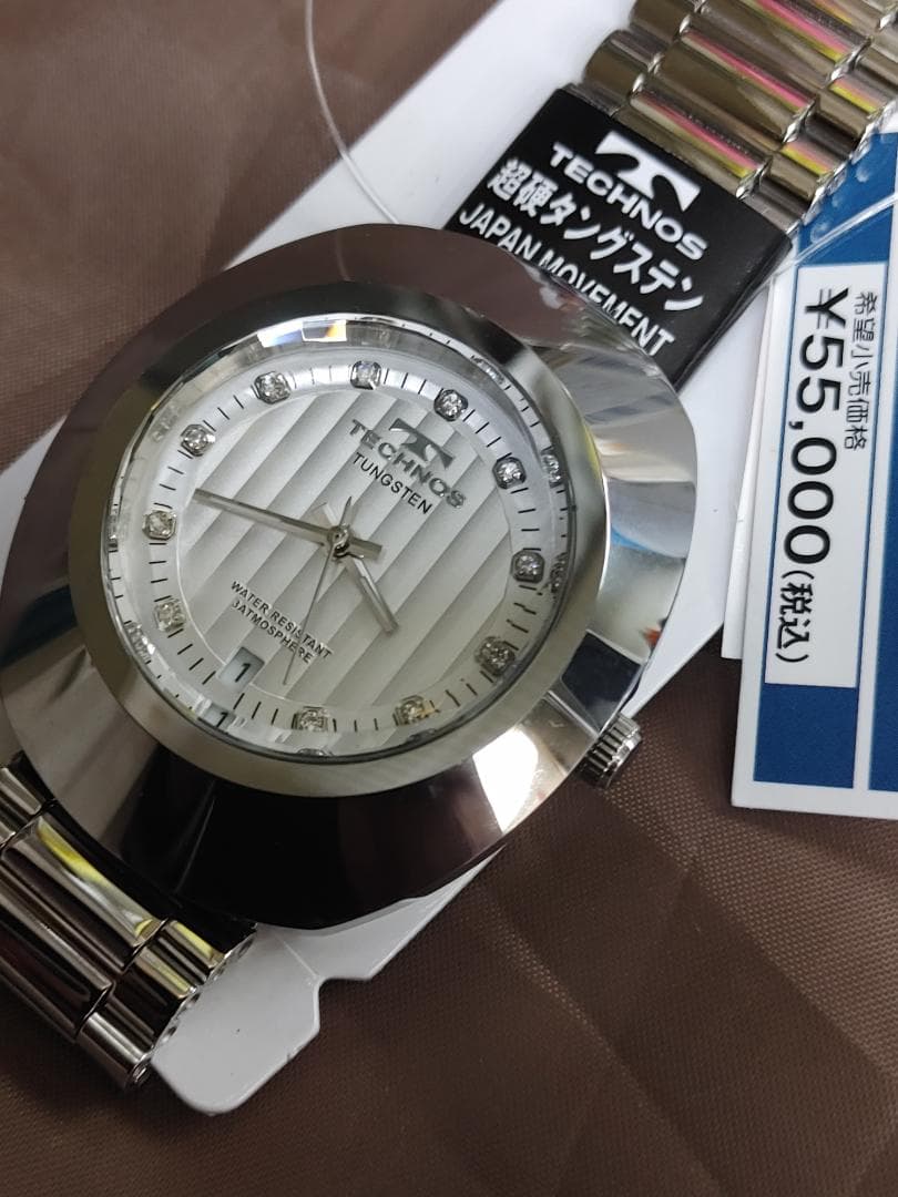 ☆テクノス☆T９C１２SS☆メンズ腕時計☆新品☆