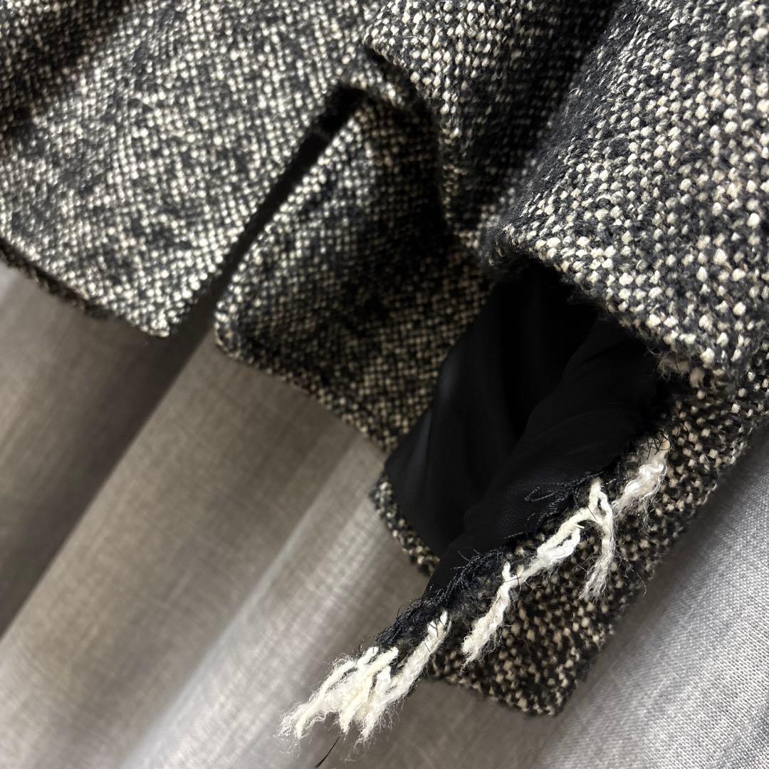 COMME des GARCONS HOMME PLUS ツイード捻れコート