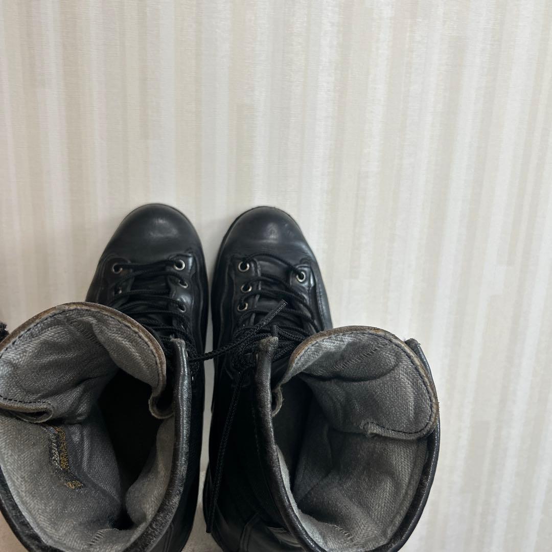 ダナーミリタリーブーツ ブラック ハイカット