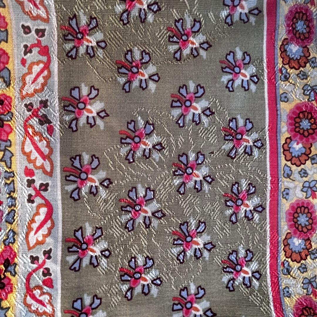 ETRO エトロ ペイズリー 大判 ストール シルク ウール　イタリア製　正方形