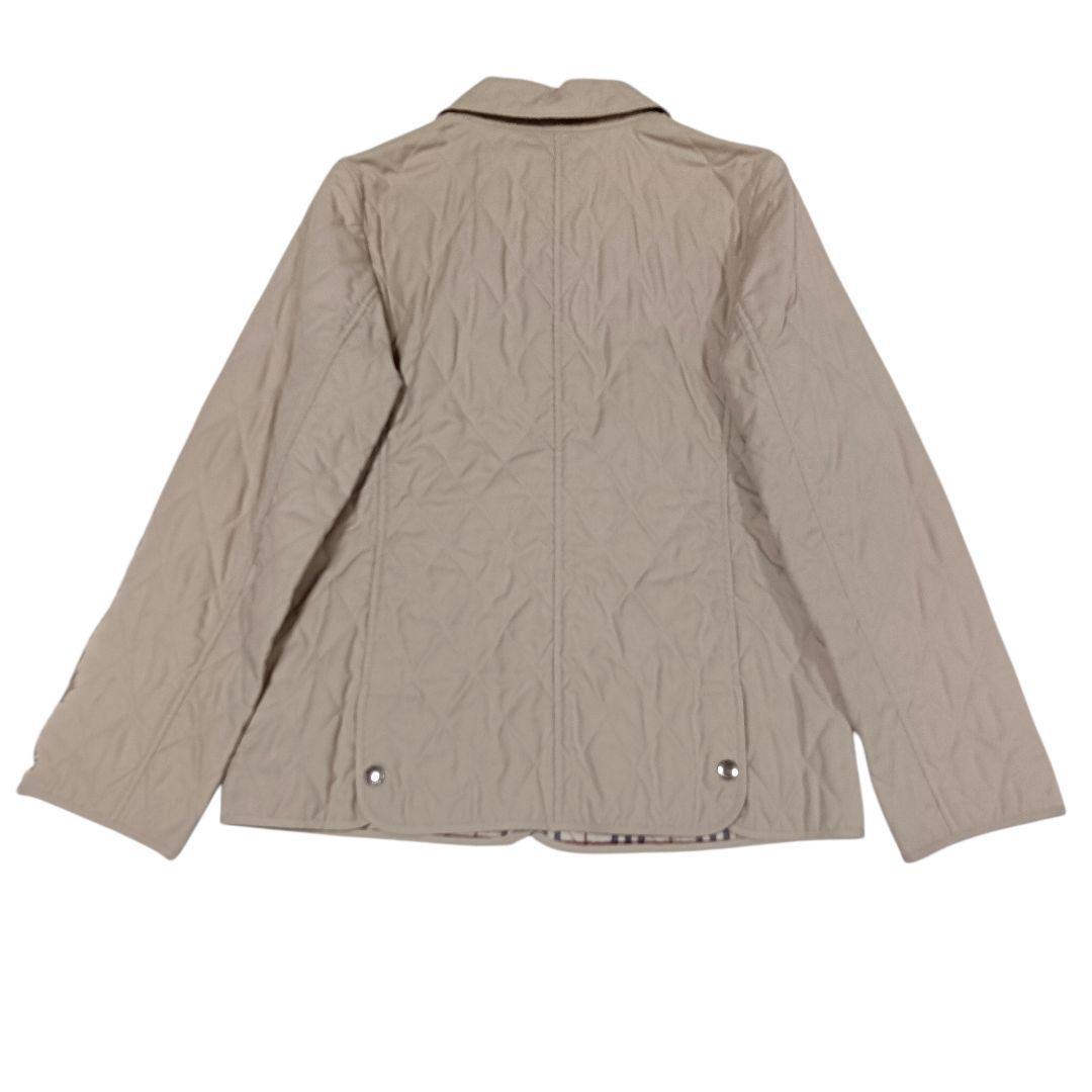 極美品♪バーバリーロンドン キルティングジャケット ノバチェック ベージュ 40