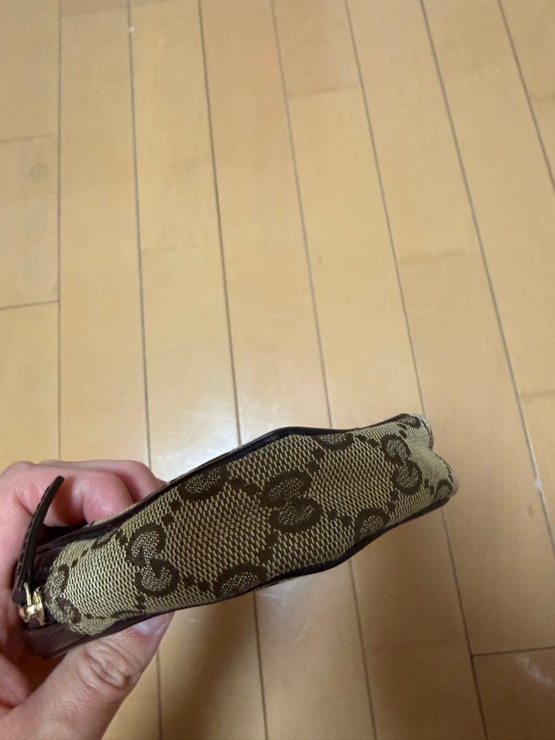 【ミキティ】GUCCI GGパターン レザーケース