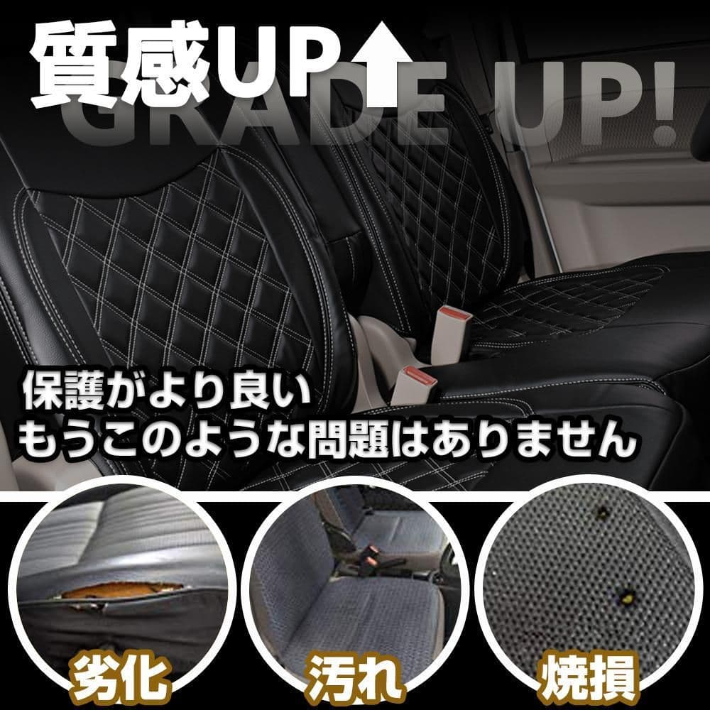 17パーフェクトクオン 高機能シート用 シートカバー 運転席 ブルー キルト