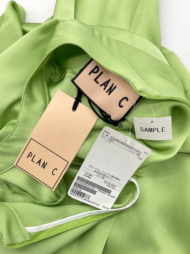【新品】PLAN C アシンメトリー ワンピース 38 定価218900円