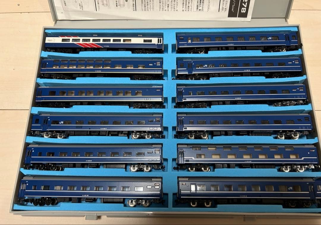 TOMIX 14系15形 寝台特急なは・あかつき12両室内灯付