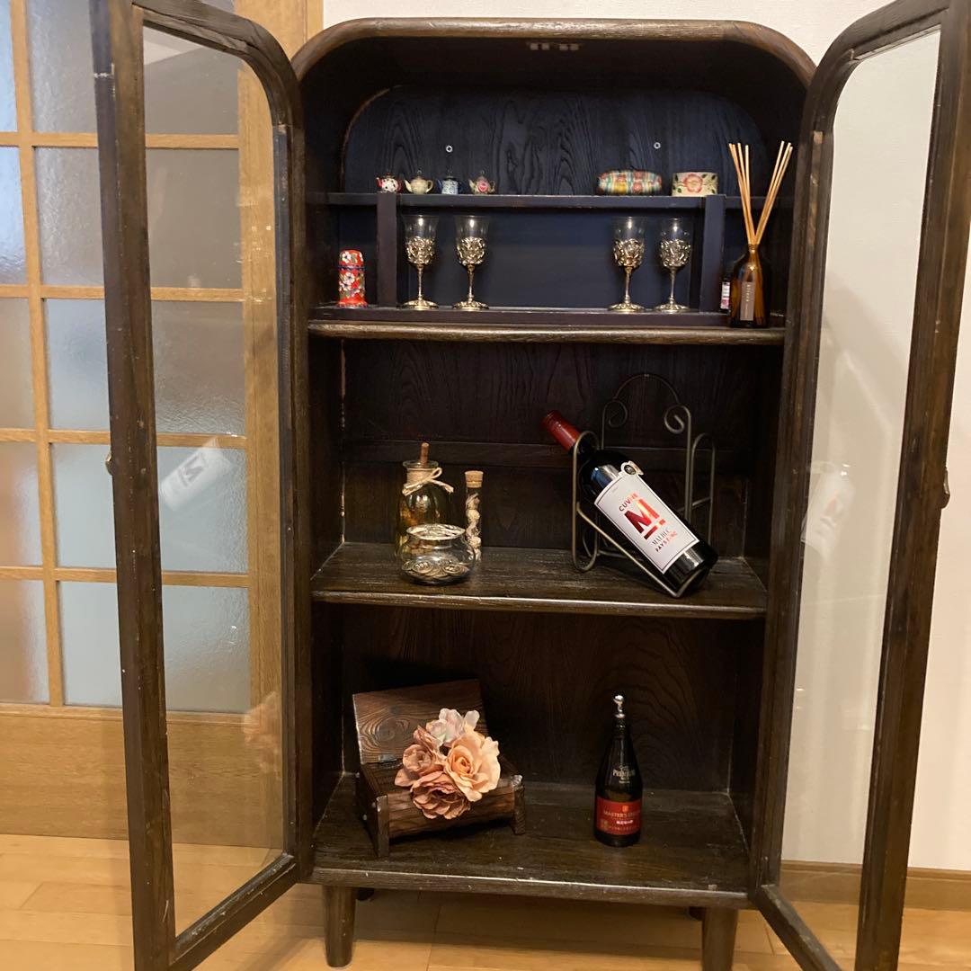 アンティーク　ショーケース