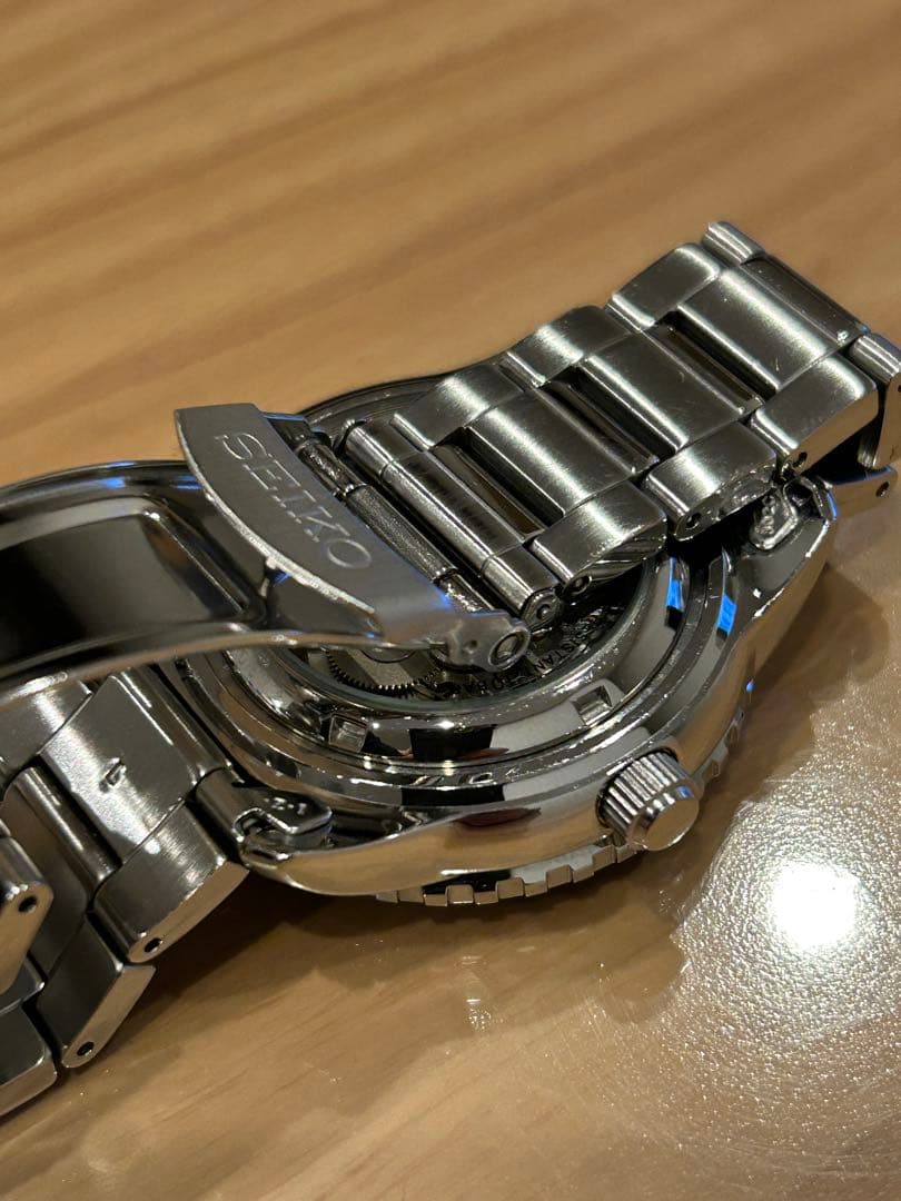 【廃盤】SEIKO 5スポーツ7S36 自動巻き　デイデイト　付属品調整コマ有り