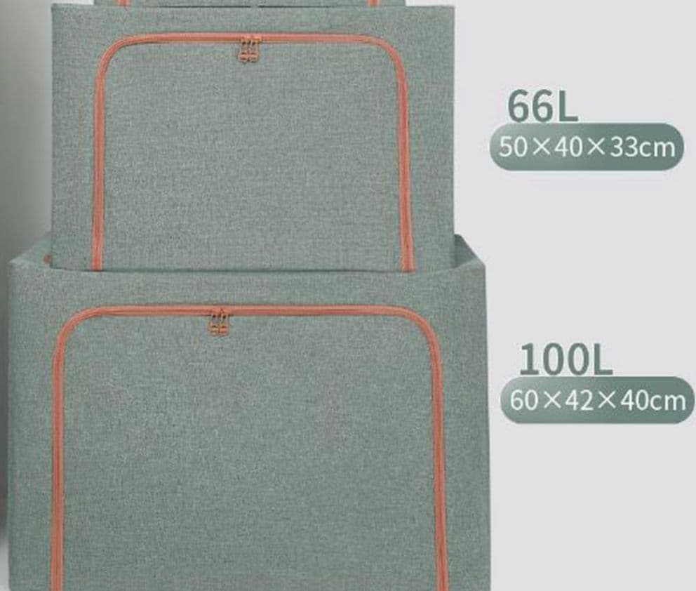 【新品/未使用】66L/100L 大容量布団衣類整理ボックス