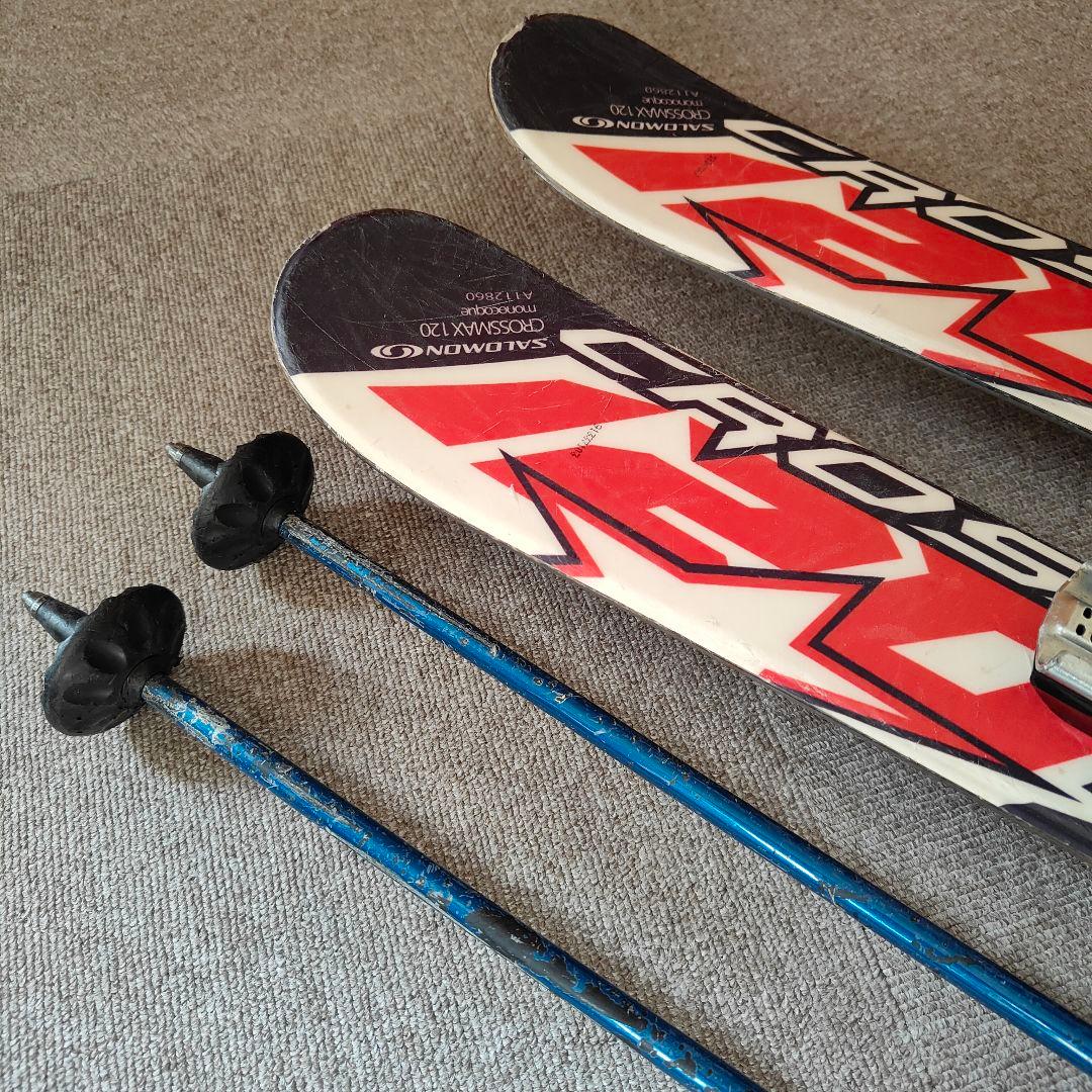 SALOMON CROSSMAX 120 ミッドスキー＋SWIXカーボンストック