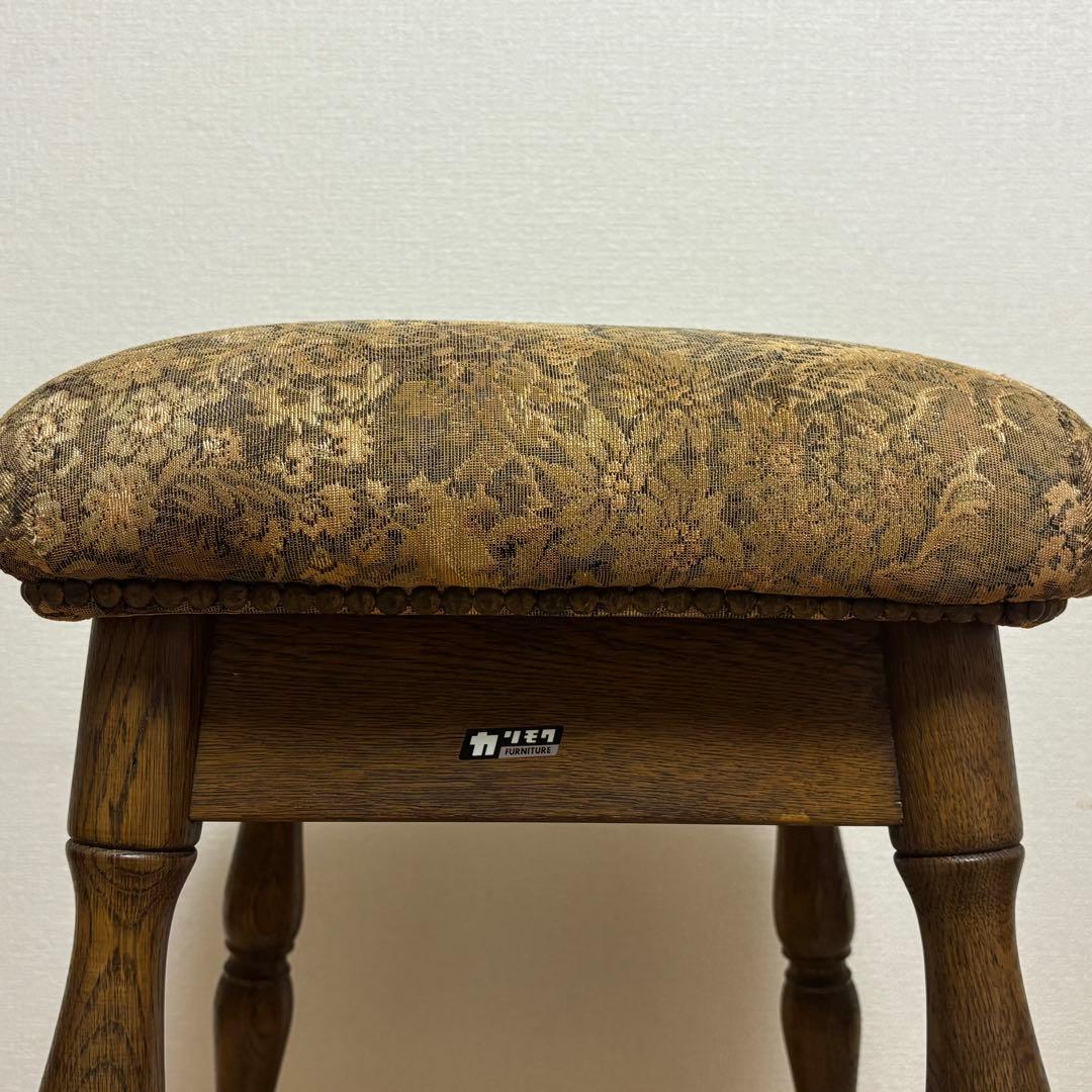 【超希少　美品】　カリモク　スツール　ビンテージ　オールドカリモク　②