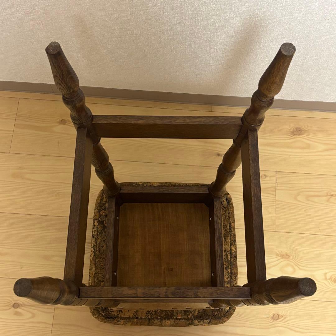 【超希少　美品】　カリモク　スツール　ビンテージ　オールドカリモク　②