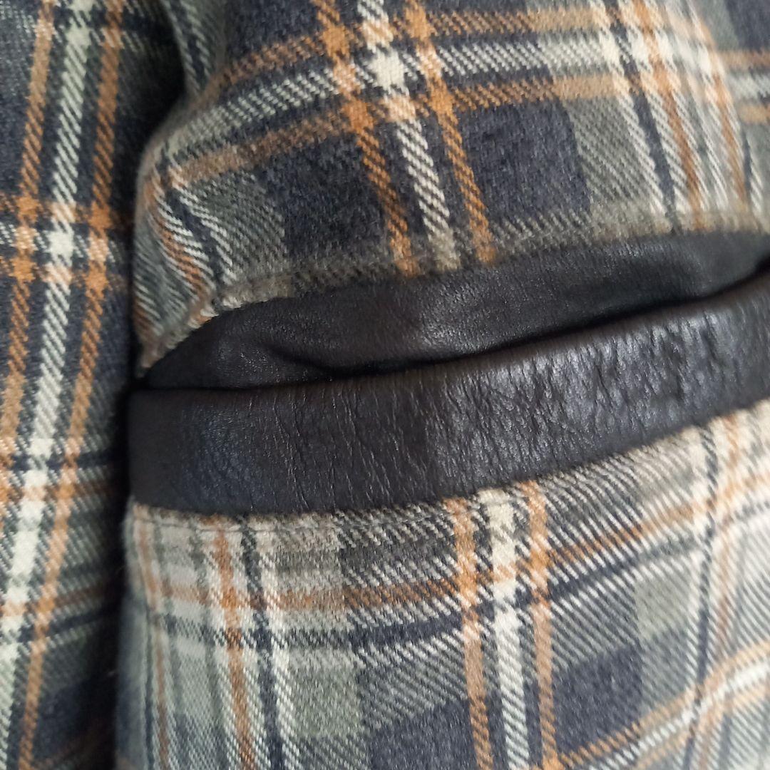 Schott ブラックレザーライダースジャケット M