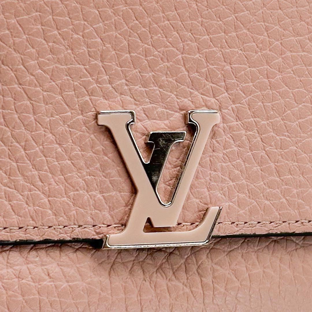 ルイヴィトン ポルトフォイユ カプシーヌ コンパクト 三つ折り トリヨン