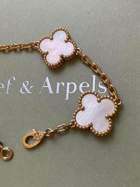 アルハンブラ　ブレスレット　YG