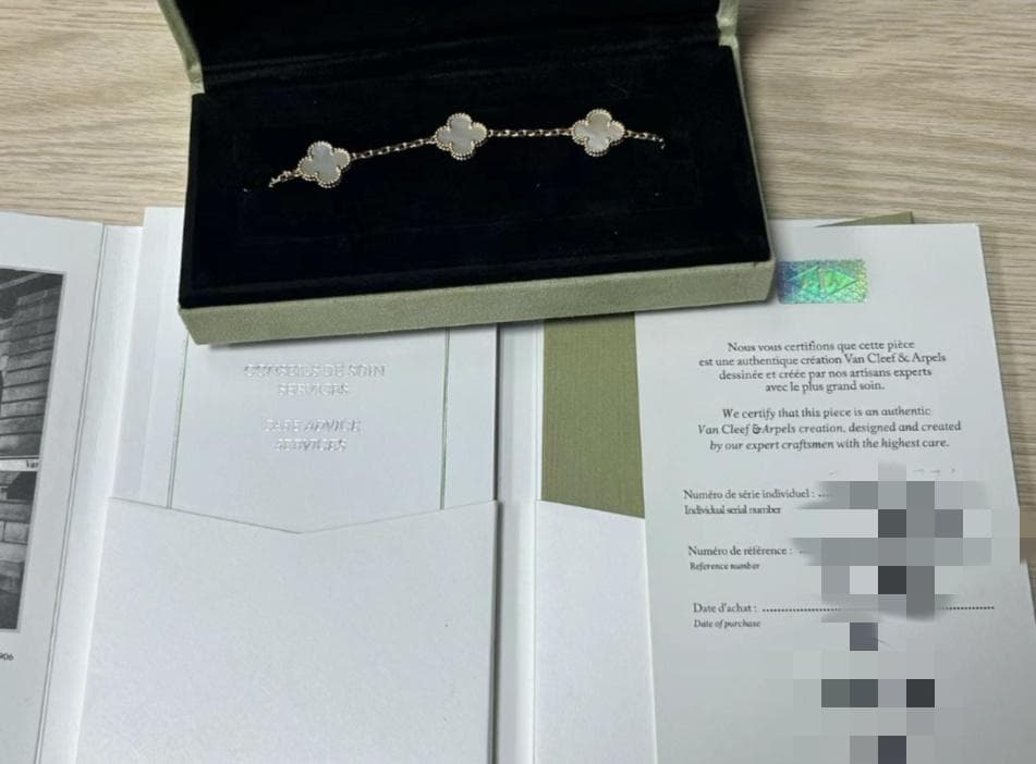 アルハンブラ　ブレスレット　YG