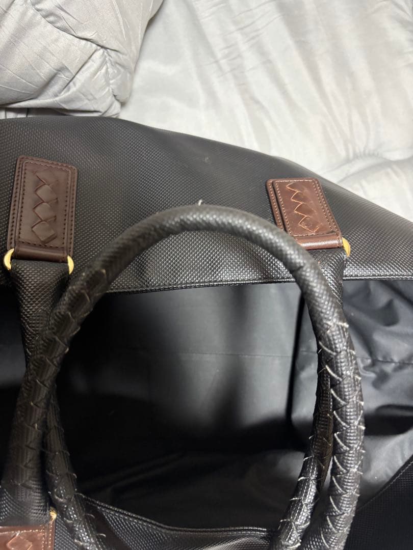 ボッテガヴェネタ　マルコポーロトートバック　黒