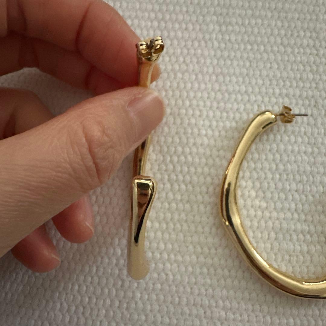 【新品】Curensology オーバルピアス