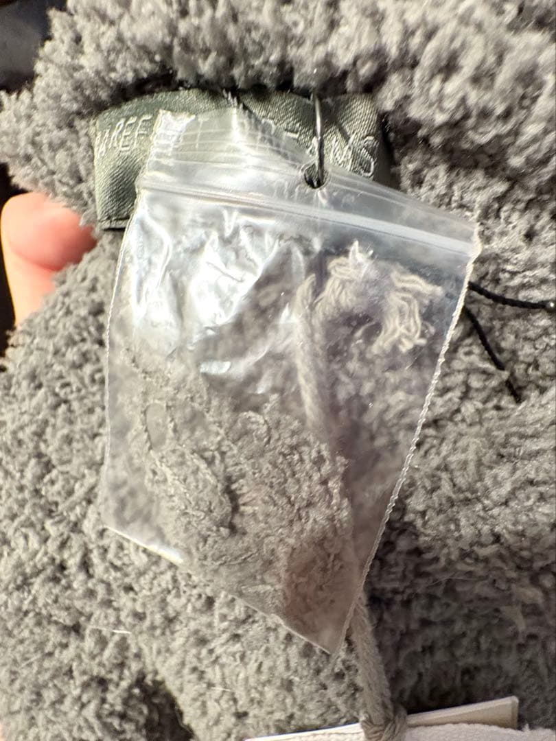 BAREFOOT DREAMS フーディー&ショートパンツ セット グレー