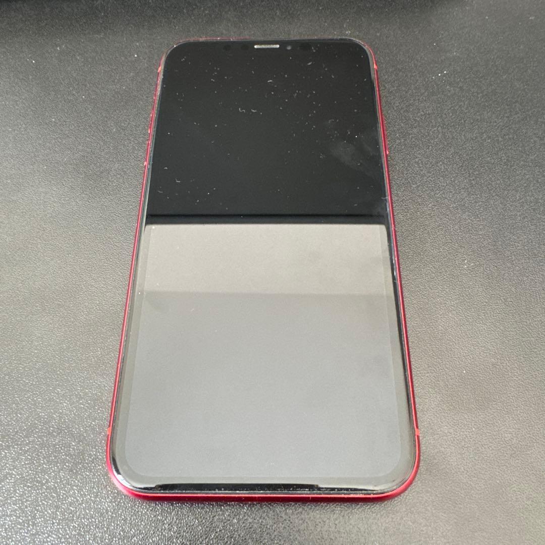 iPhone XR 128GB RED 本体 初期化・SIMロック解除済み