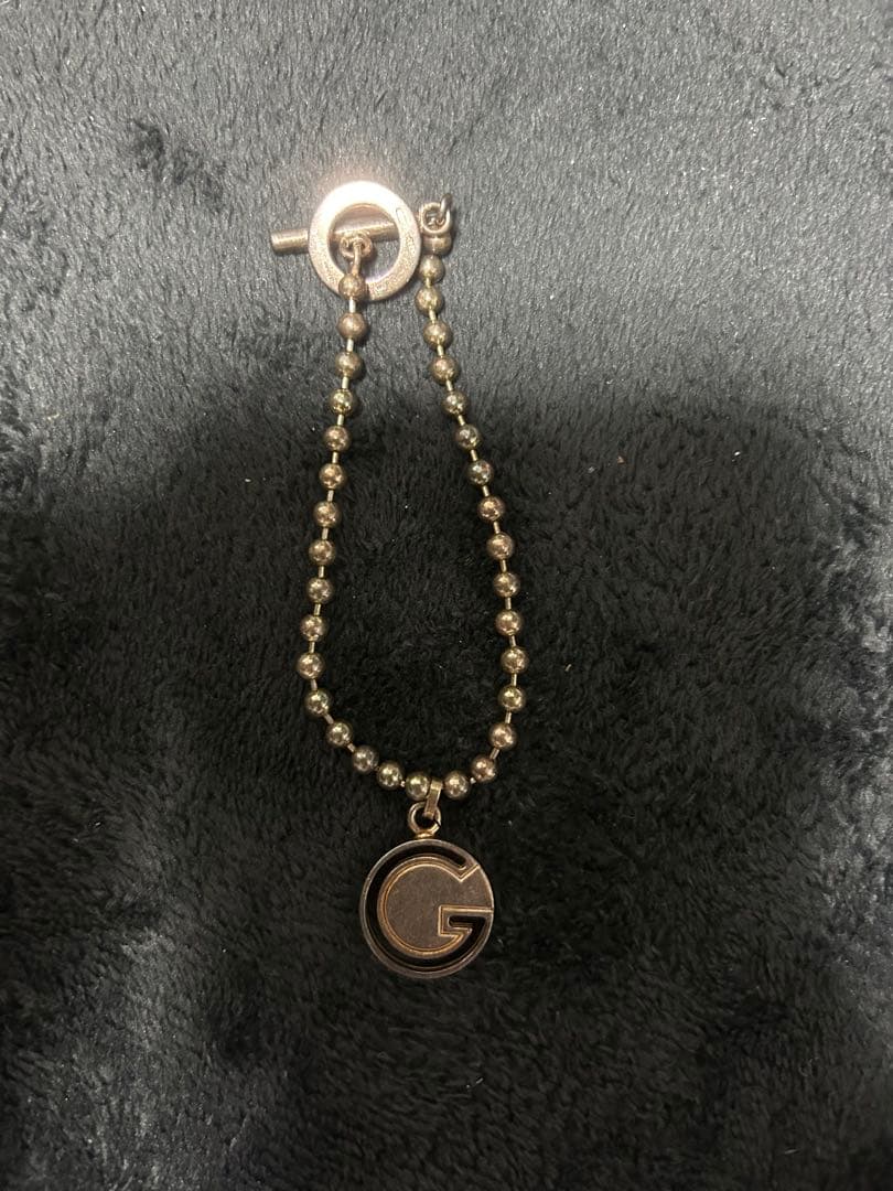 株式会社サンシャイン！GUCCI ロゴチャーム ボールチェーンブレスレット