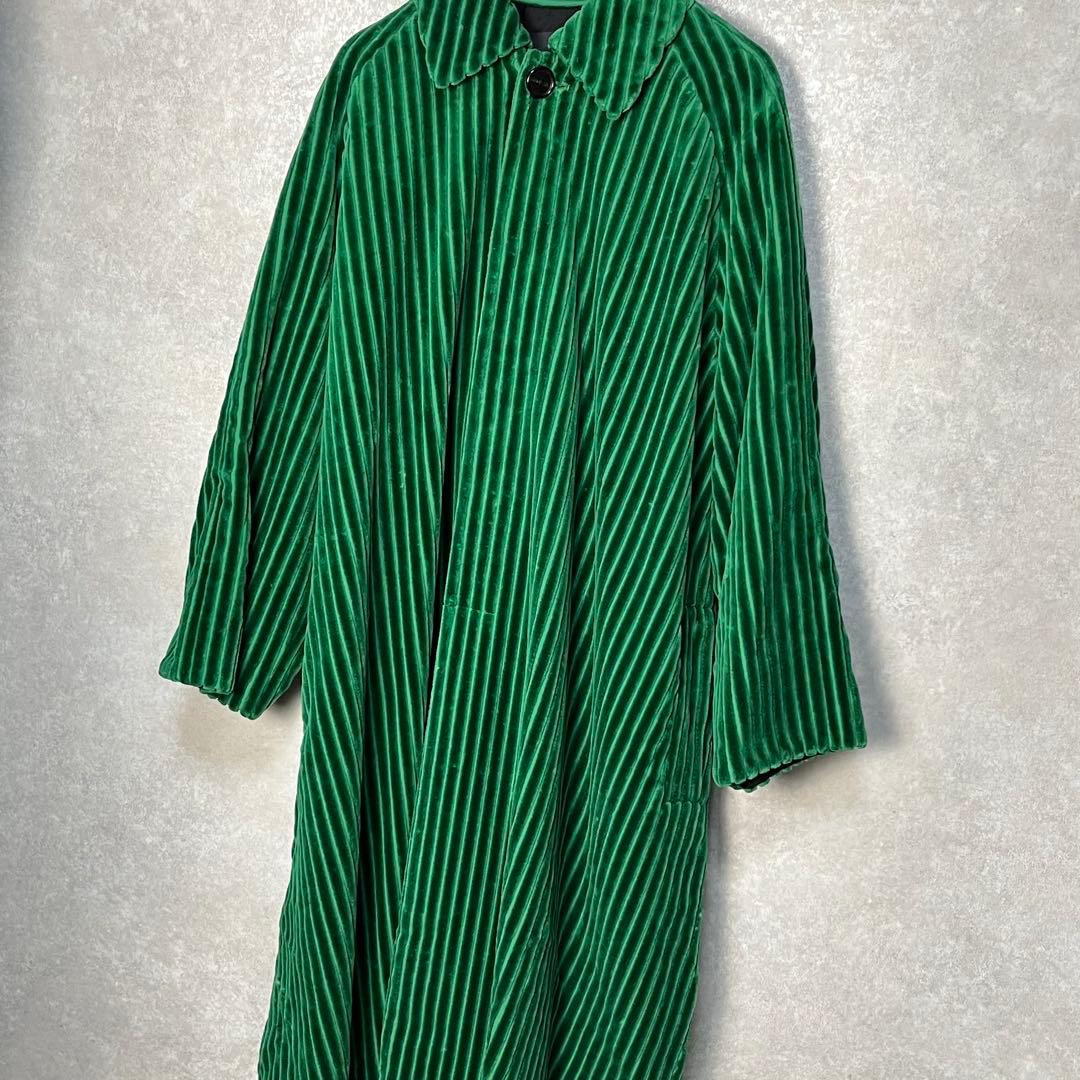 S*N様 廃盤 CABaN コーデュロイロングコート グリーン ユニセックス 定