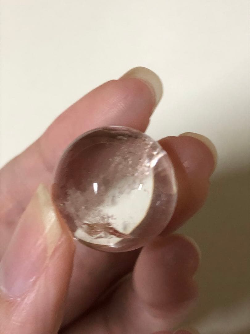 キズあり　説明欄必読！　七星陣　置物 水晶　丸玉　スフィア　【匿名配送】