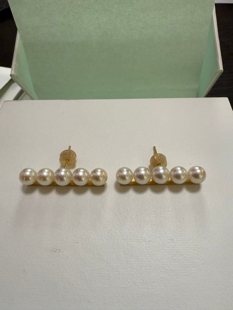 TASAKI バランス　ピアス　イエローゴールド