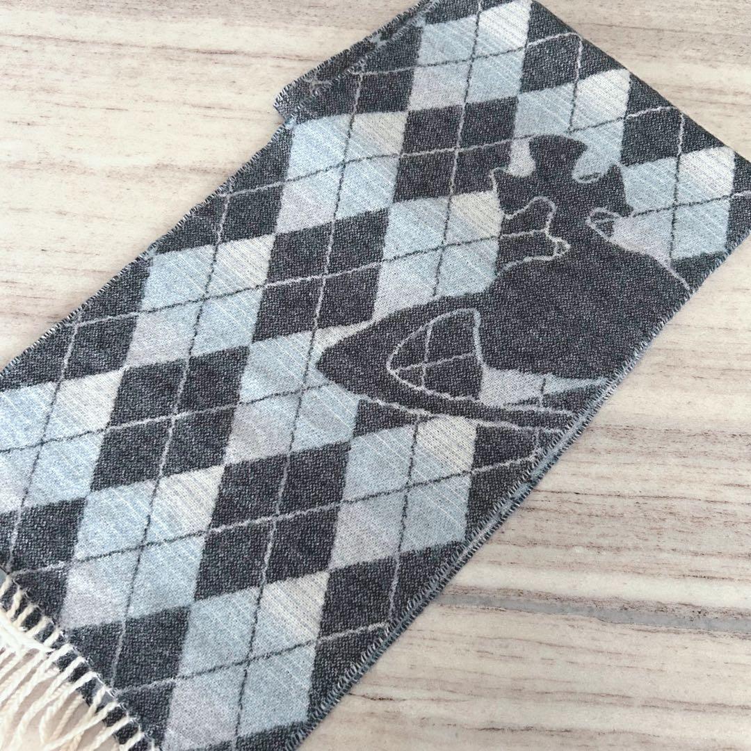 Vivienne Westwood マフラー フリンジ付 リバーシブル 新品