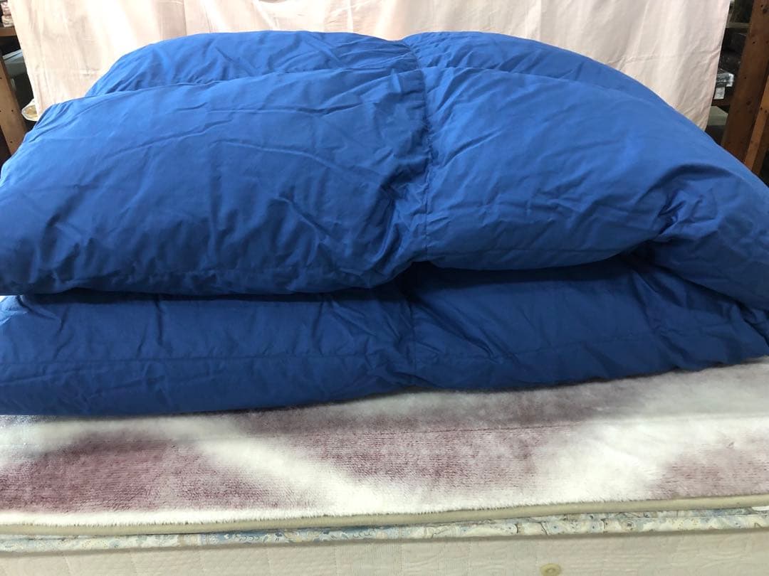 ☆高身長向け　羽毛掛け布団 ダウン90% シングル