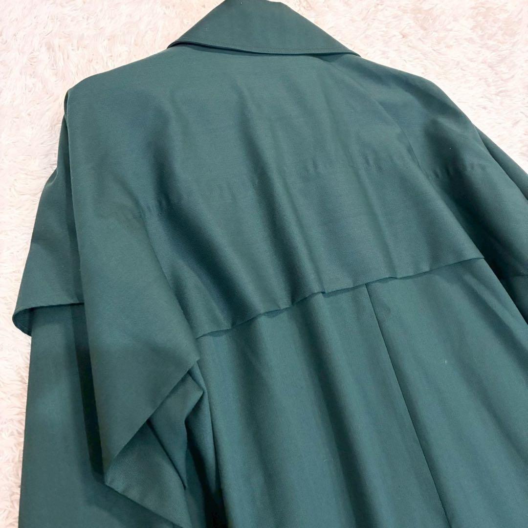 エンフォルド WO/PEギャバ レイヤードトレンチコート 38 M