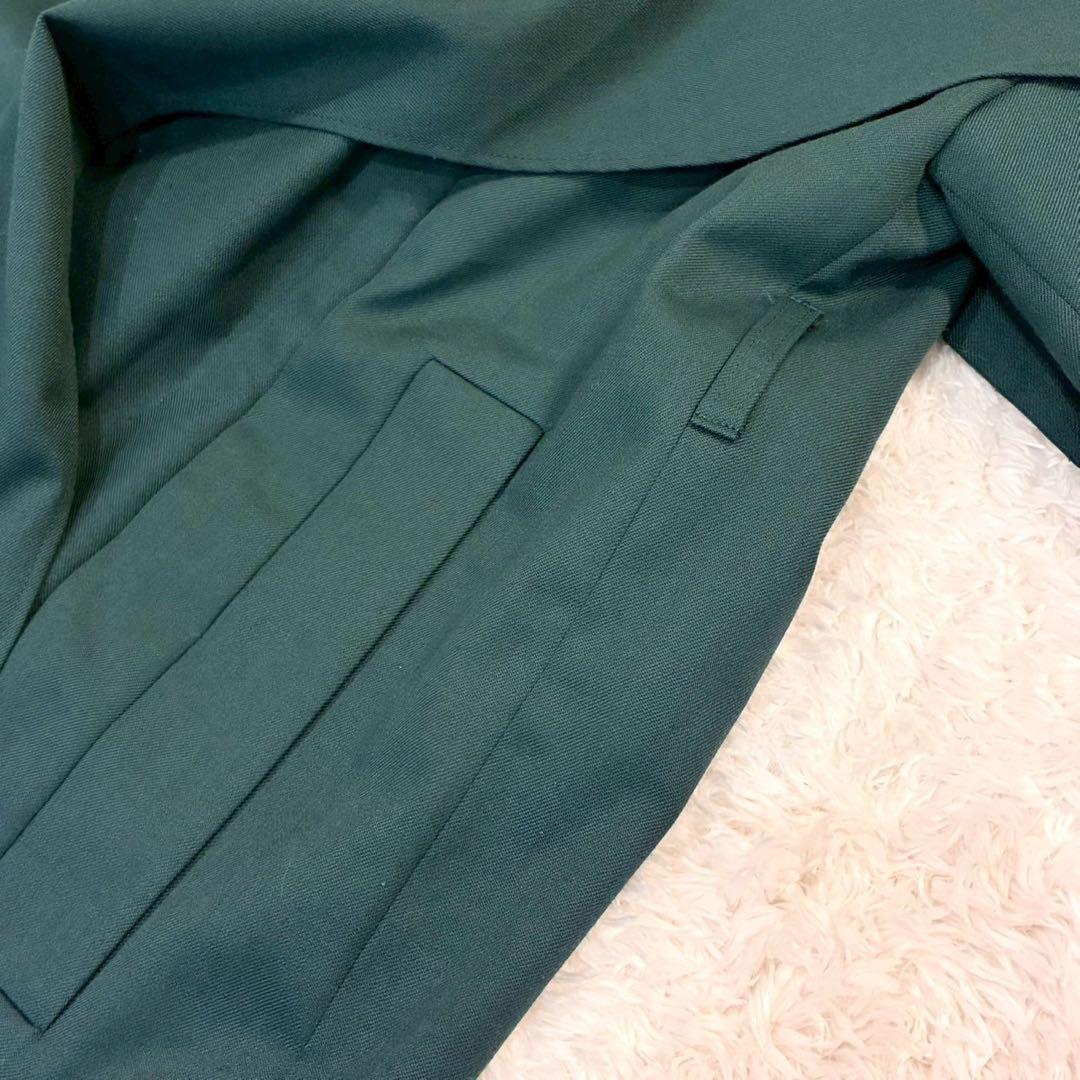 エンフォルド WO/PEギャバ レイヤードトレンチコート 38 M