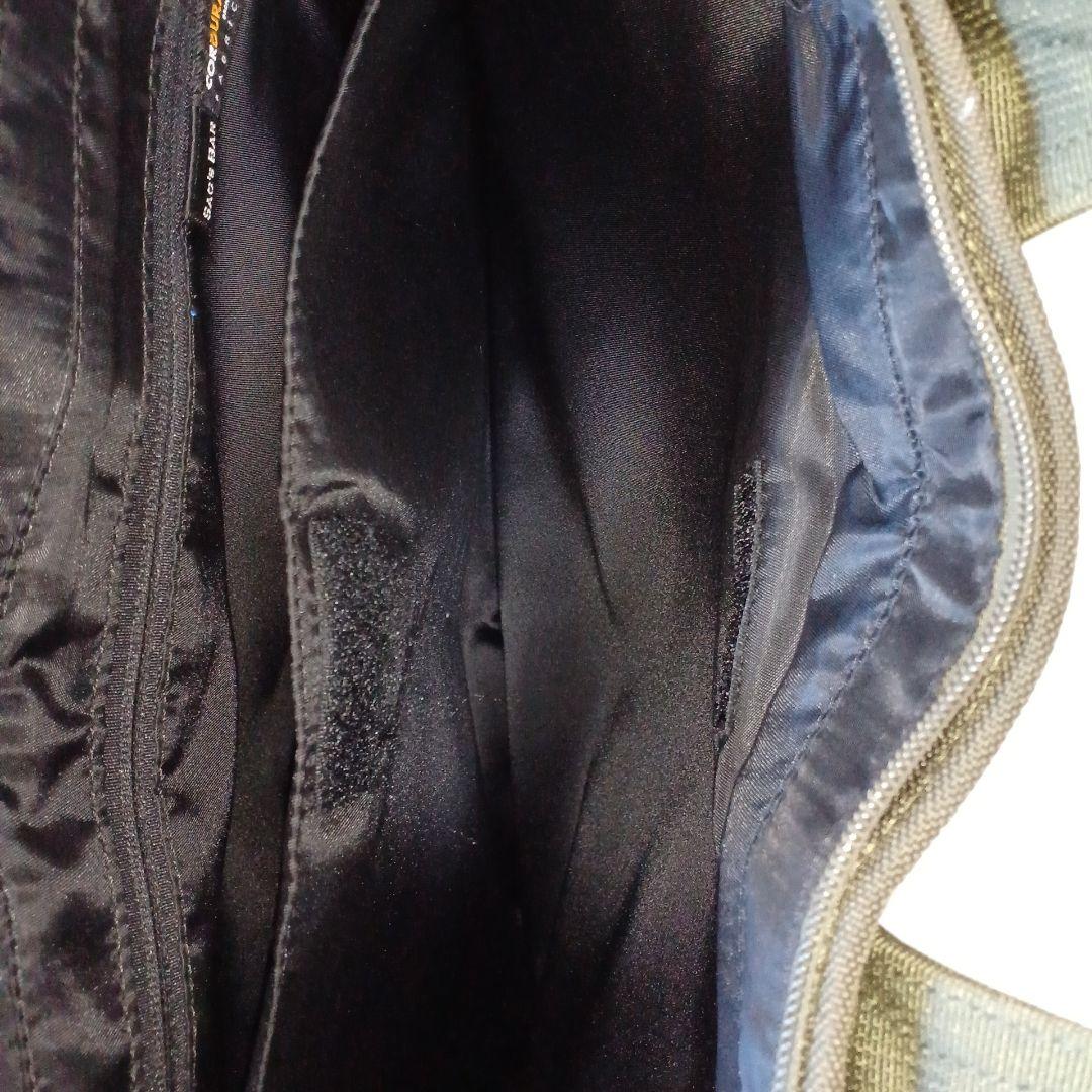 極美品SAC's Bar ミリタリーショルダー、ト―トバッグ　Ａ４　ＯＤ