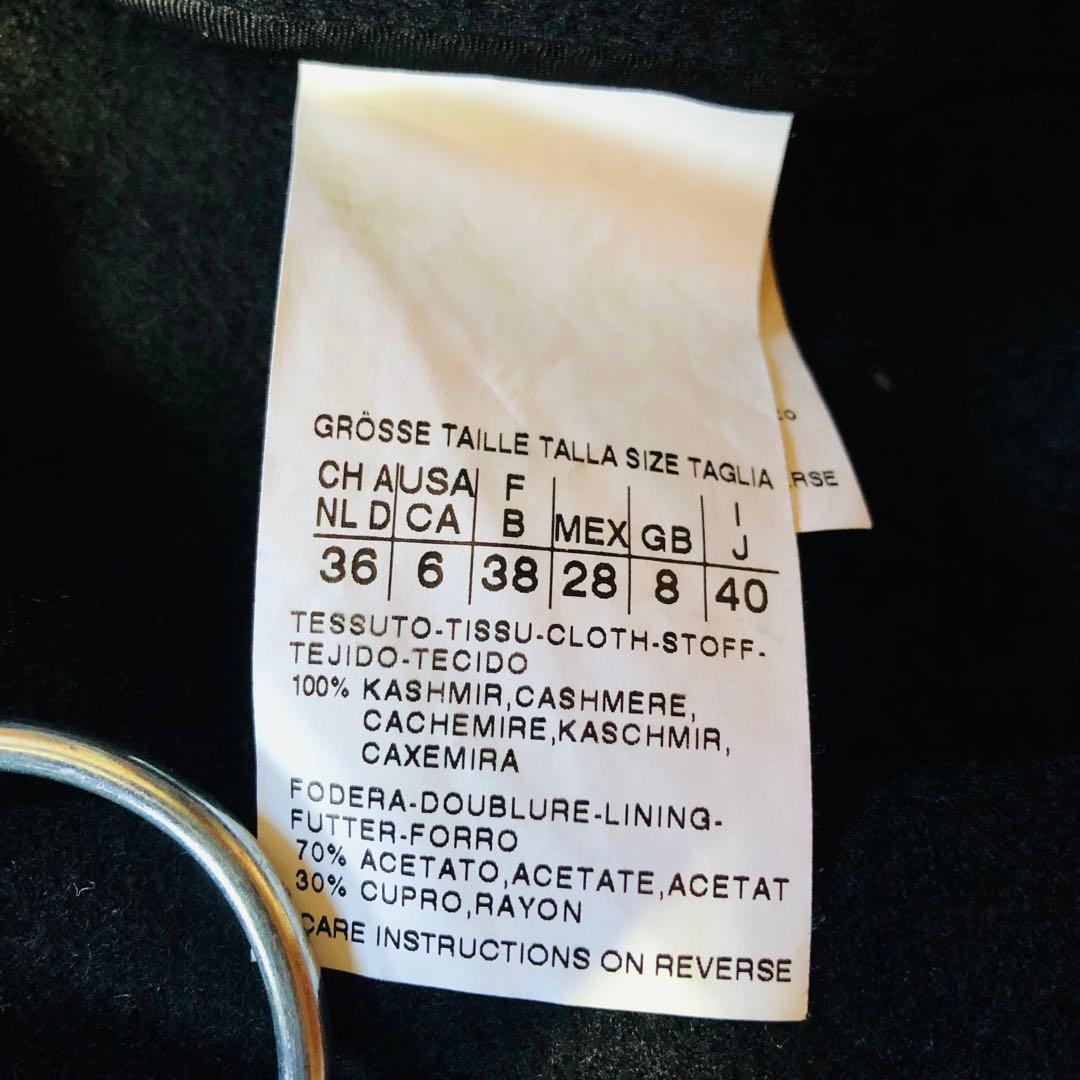 美品✨近年マックスマーラ マニュエラコート カシミヤ100% ブラック 40